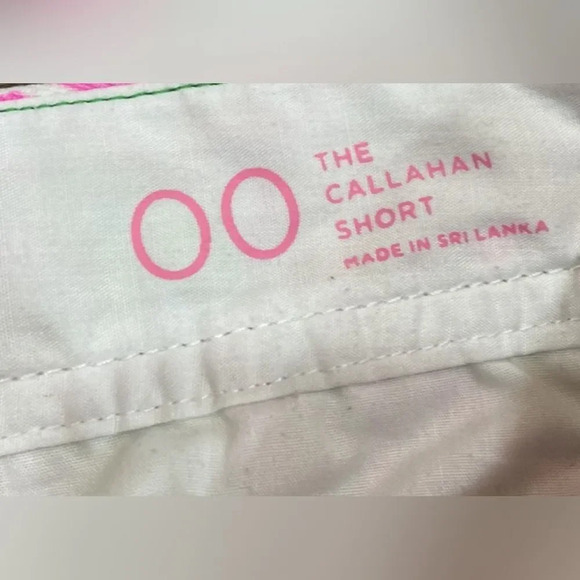 EUC Lilly Pulitzer Scuba to Cuba Callahan shorts 00 Palm Royale - Picture 7 of 9